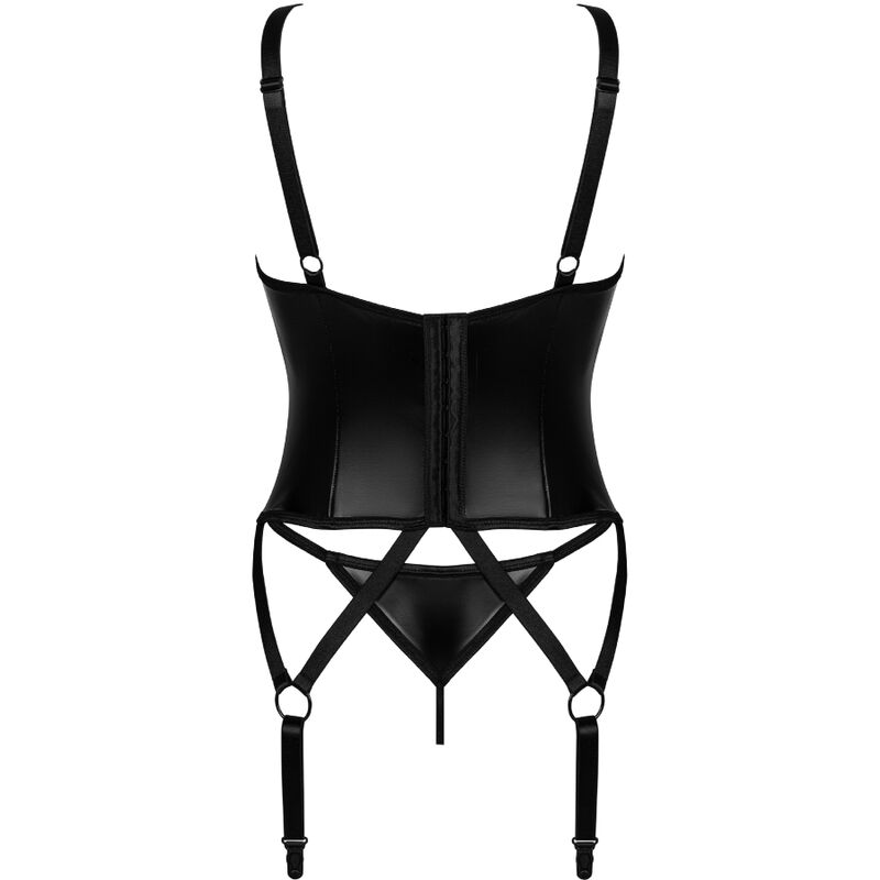 OBSESSIVE ARMARES CORSET TANGA XL XXL