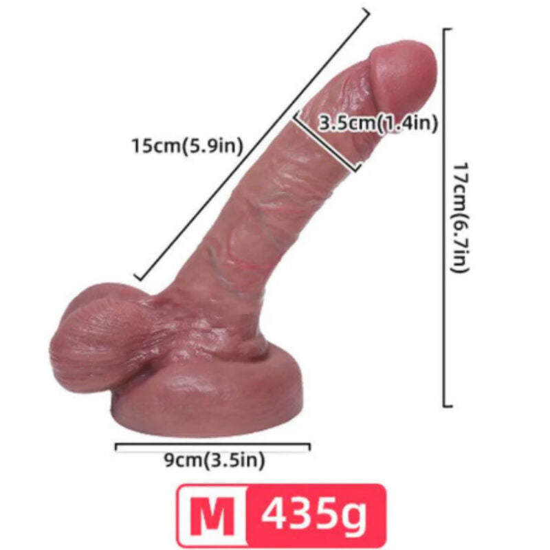 ARMONY DILDO REALISTICO SILICONA LIQUIDA 15 CM