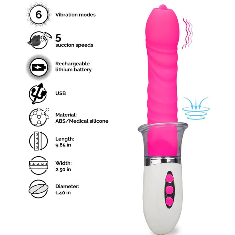 ARMONY LIBERTY VIBRADOR THRUSTING CON LENGUA