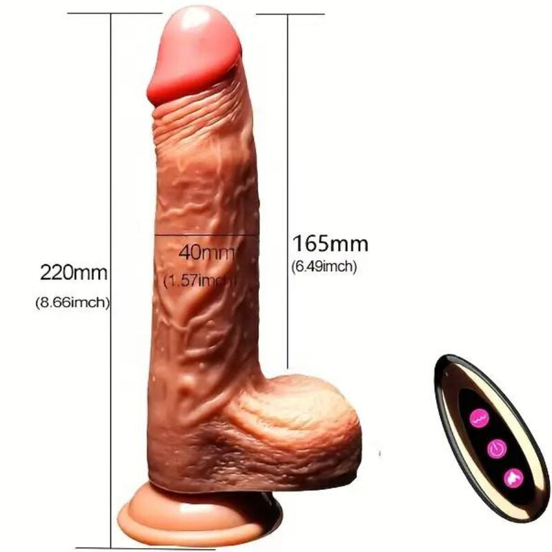 ARMONY DILDO REALISTICO VIBRADOR THRUSTING CONTROL REMOTO 225 CM