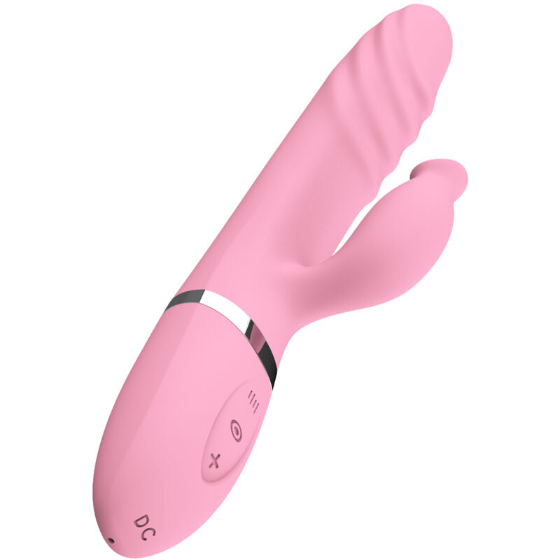 ARMONY VIBRADOR THRUSTING CON LENGUA EFECTO CALOR ROSA