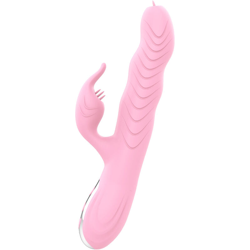 ARMONY MARCIA VIBRADOR THRUSTING DOBLE LENGUA EFECTO CALOR ROSA