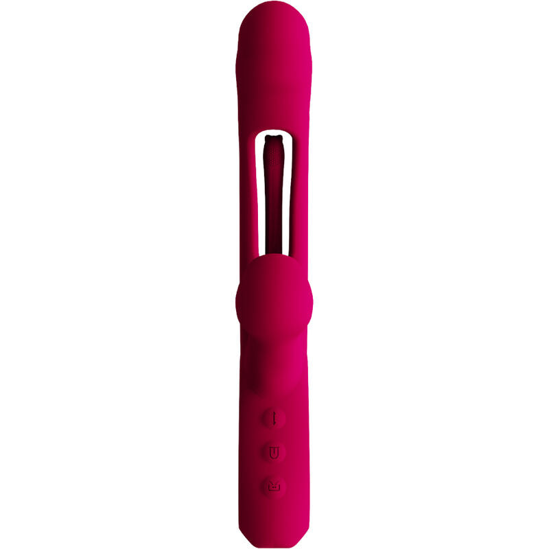 ARMONY IMPACT SWING VIBRADOR ESTIMULADOR DUAL MODELO 2 BURDEOS