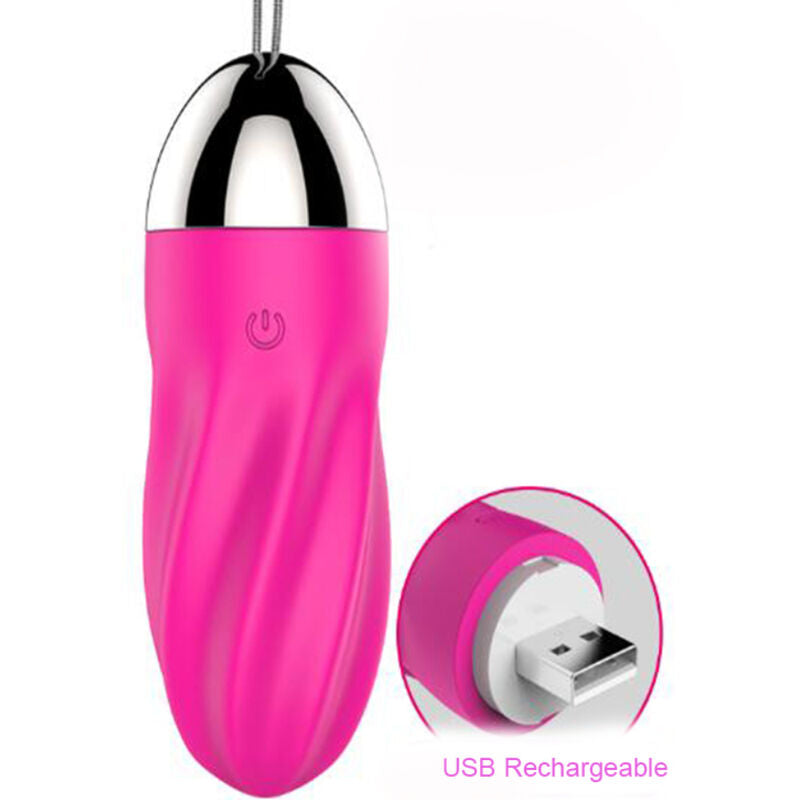 ARMONY SWEETY HUEVO VIBRADOR ESPIRAL CONTROL REMOTO ROSA