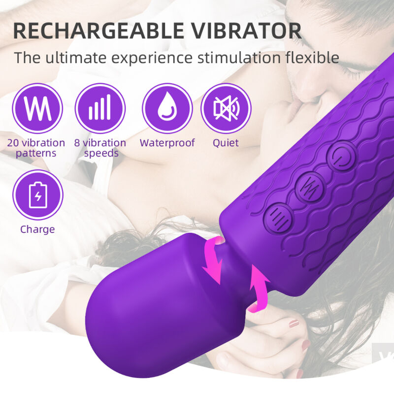 ARMONY MASAJEADOR VIBRADOR VIOLETA