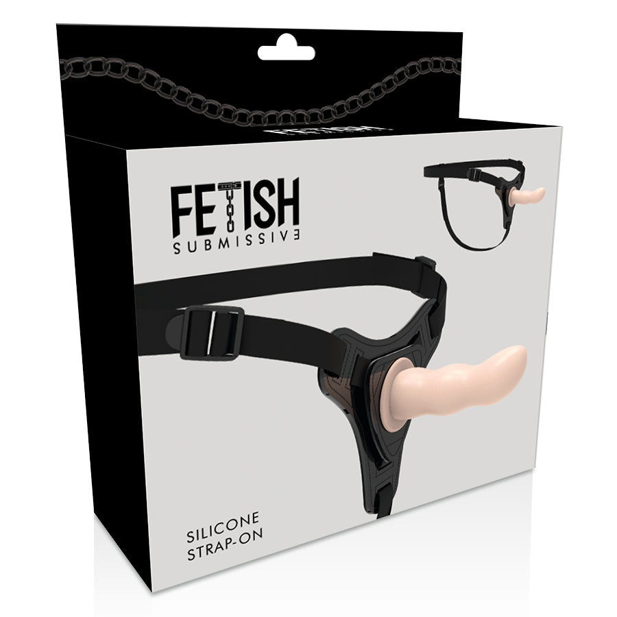 FETISH SUBMISSIVE HARNESS SILICONA FLESH G SPOT 125 CM