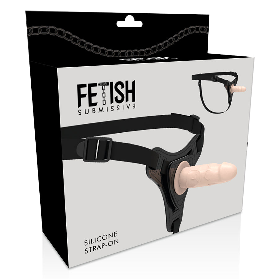 FETISH SUBMISSIVE HARNESS SILICONA FLESH REALISTIC 125 CM