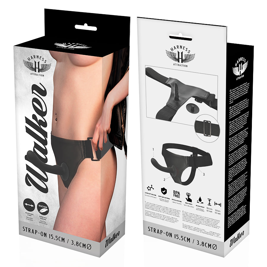 HARNESS ATTRACTION aRNES SILICONA WALKER G SPOT 155 X 38CM