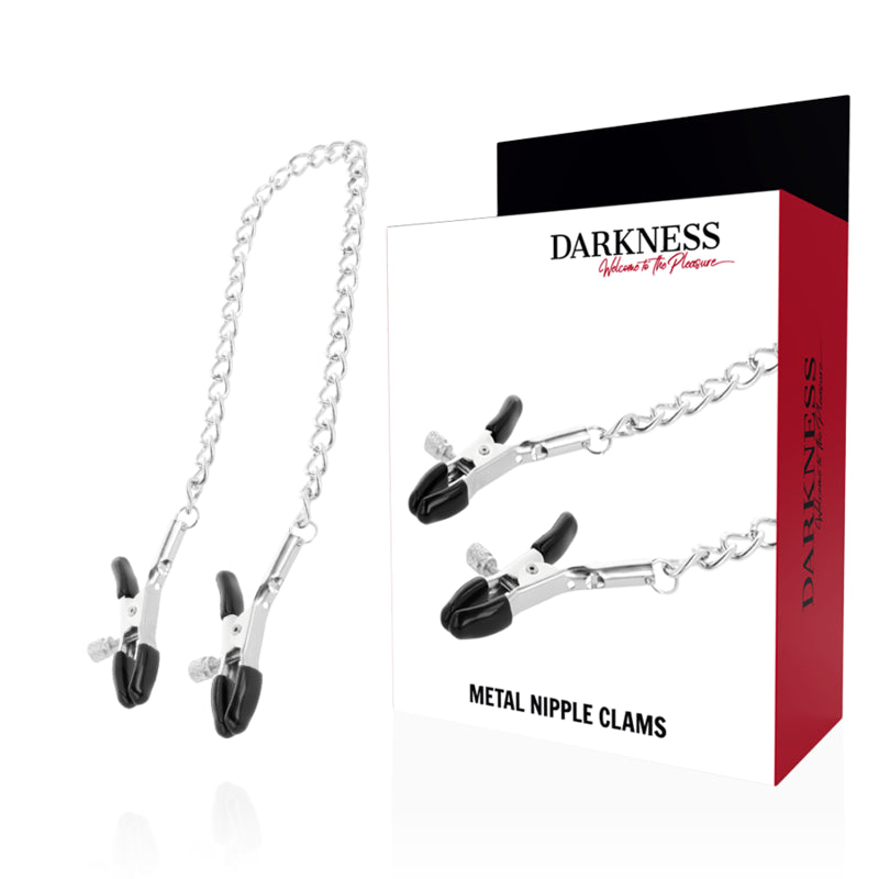 DARKNESS PINZAS AJUSTABLES PARA PEZONES AJUSTABLES METAL