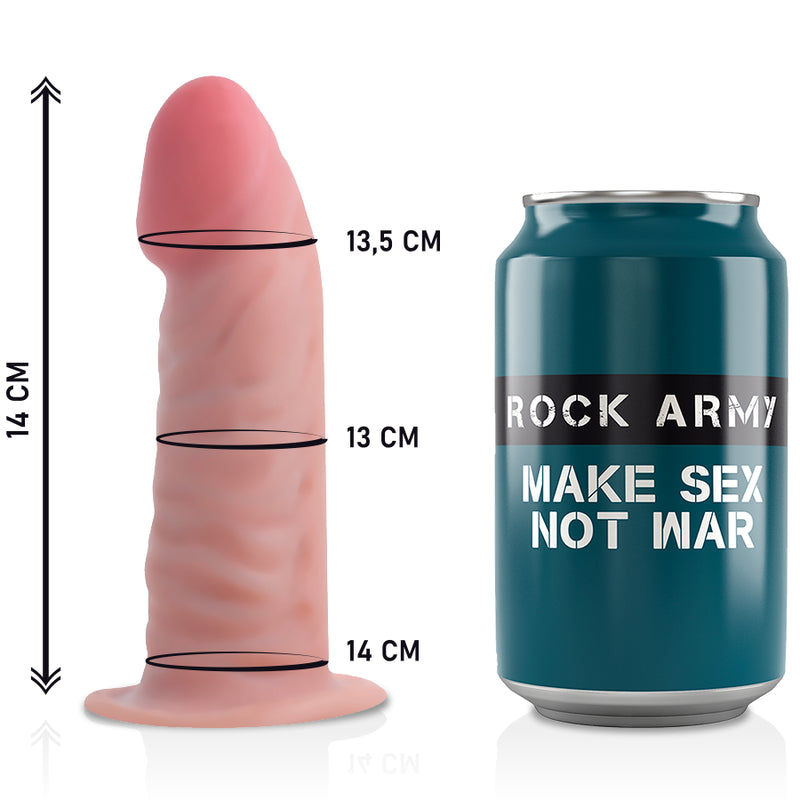 ROCKARMY ARNES DUAL DENSITY TIGER DILDO REALISTA 14CM