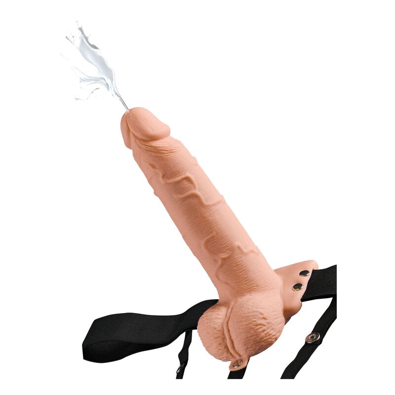 FETISH FANTASY SERIES ARNES AJUSTABLE PENE REALISTICO CON TESTICULOS SQUIRTING 19 CM