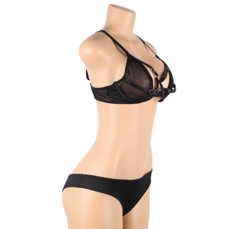 QUEEN LINGERIE SET DOS PIEZAS S M