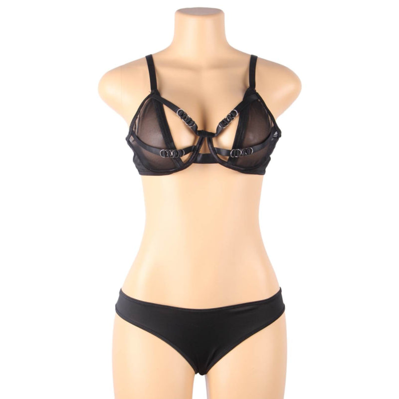 QUEEN LINGERIE SET DOS PIEZAS S M