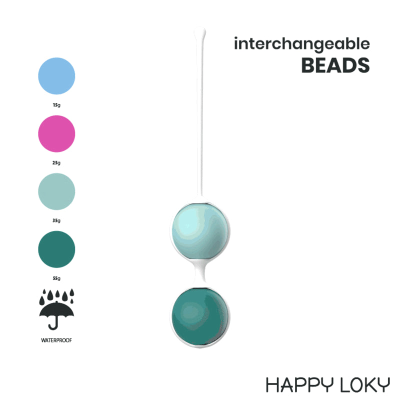 HAPPY LOKY KEGEL BEADS ENTRENAMIENTO SUELO PELVICO