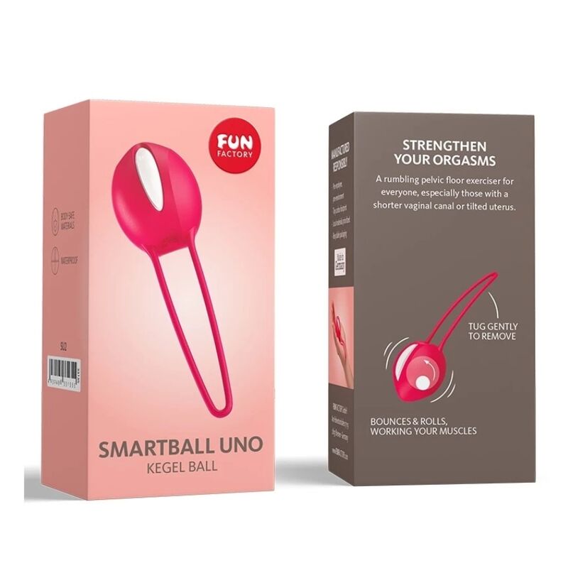 FUN FACTORY SMARTBALL UNO BLANCO ROJO INDIA