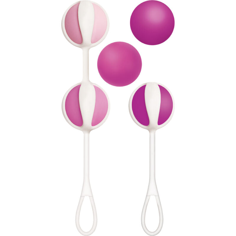 GVIBE SET 5 GEISHA BALLS3 ROSA