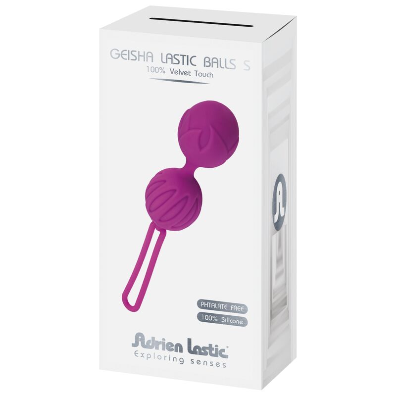 ADRIEN LASTIC GEISHA LASTIC BOLAS SILICONA TALLA S VIOLETA