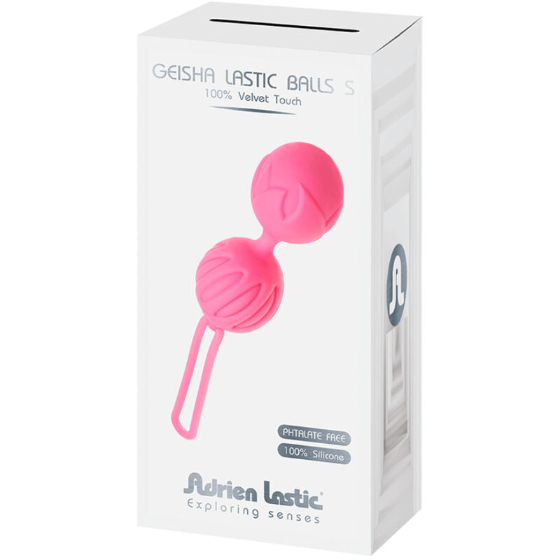 ADRIEN LASTIC GEISHA LASTIC BOLAS SILICONA TALLA S ROSA