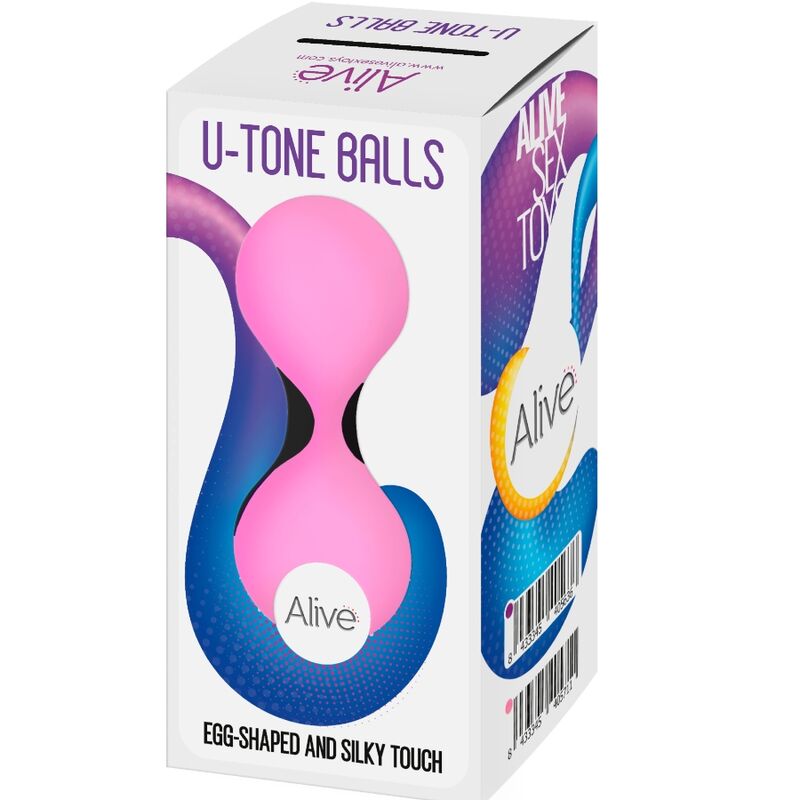 ALIVE UTONE BOLAS ROSA