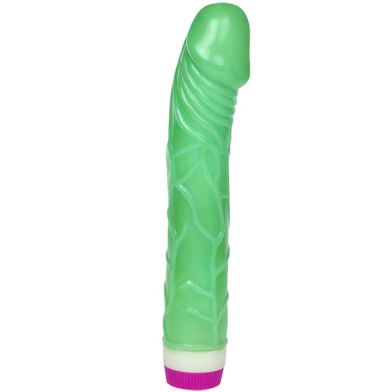 WAVES OF PLEASURE VIBRADOR 23 CM VERDE