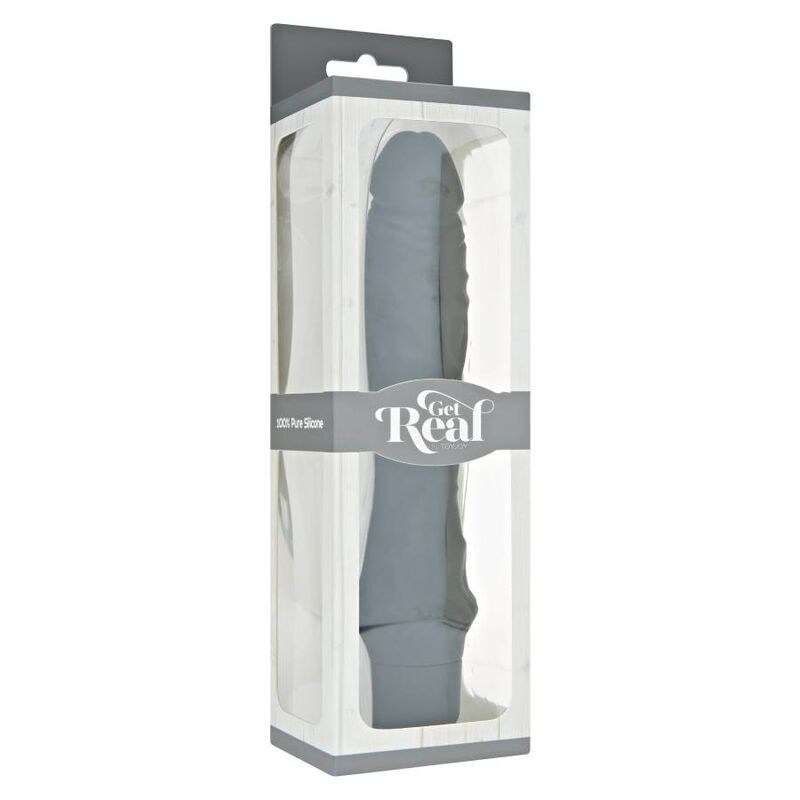 GET REAL CLASSIC LARGE VIBRADOR NEGRO