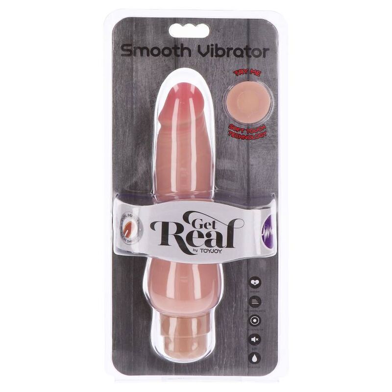 GET REAL DUAL DENSITY SMOOTH VIBRADOR NATURAL