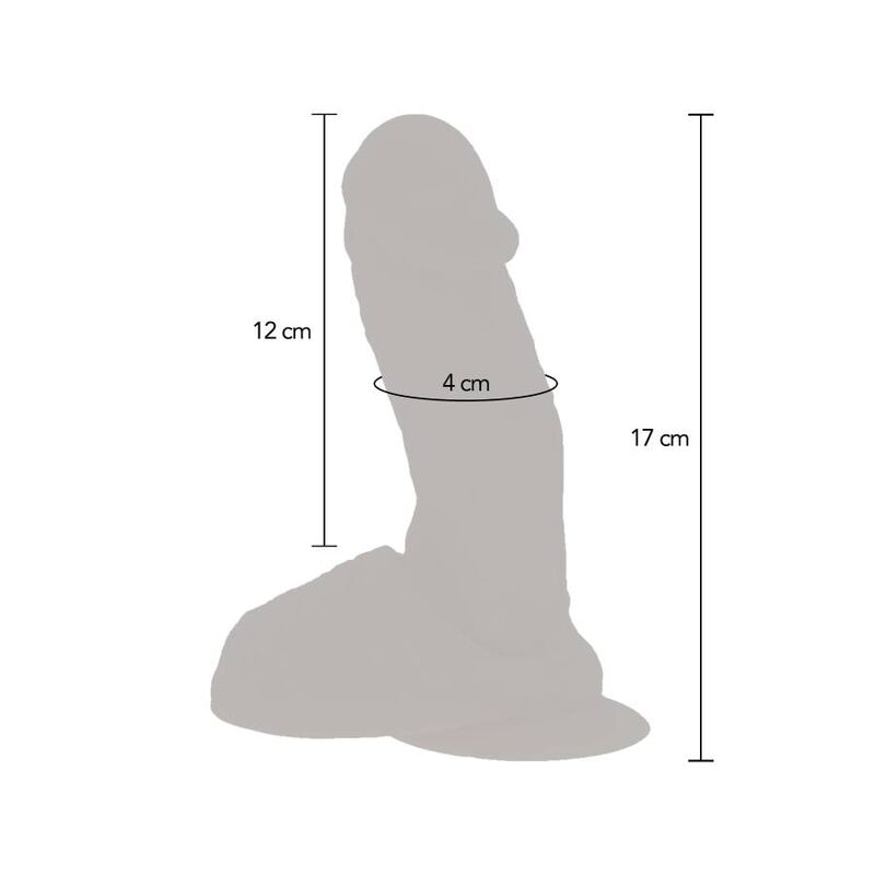 GET REAL DILDO VIBRADOR SILICONA NATURAL