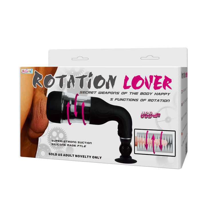 ROTATION LOVER MASTURBADOR AUTOMATICO C SOPORTE