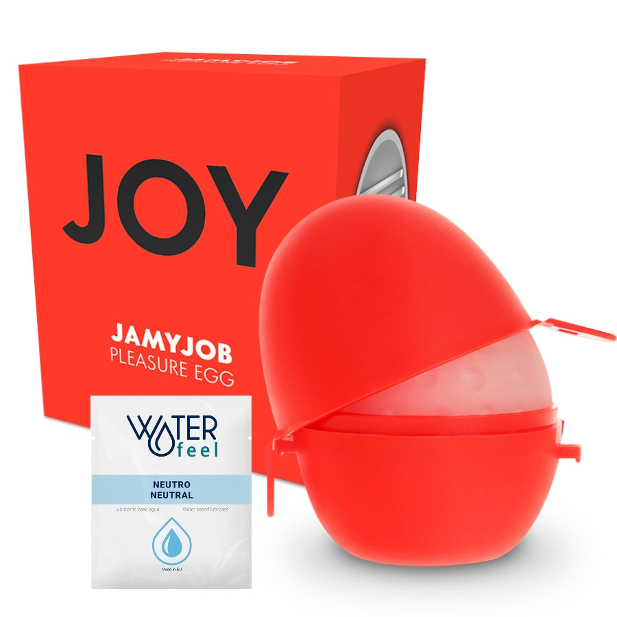 JAMYJOB HUEVO MASTURBADOR DISCRETO VERSION ROJO JOY